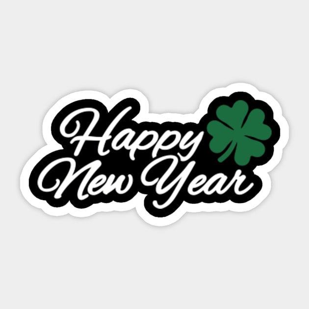 Happy New Year Sticker by Designzz